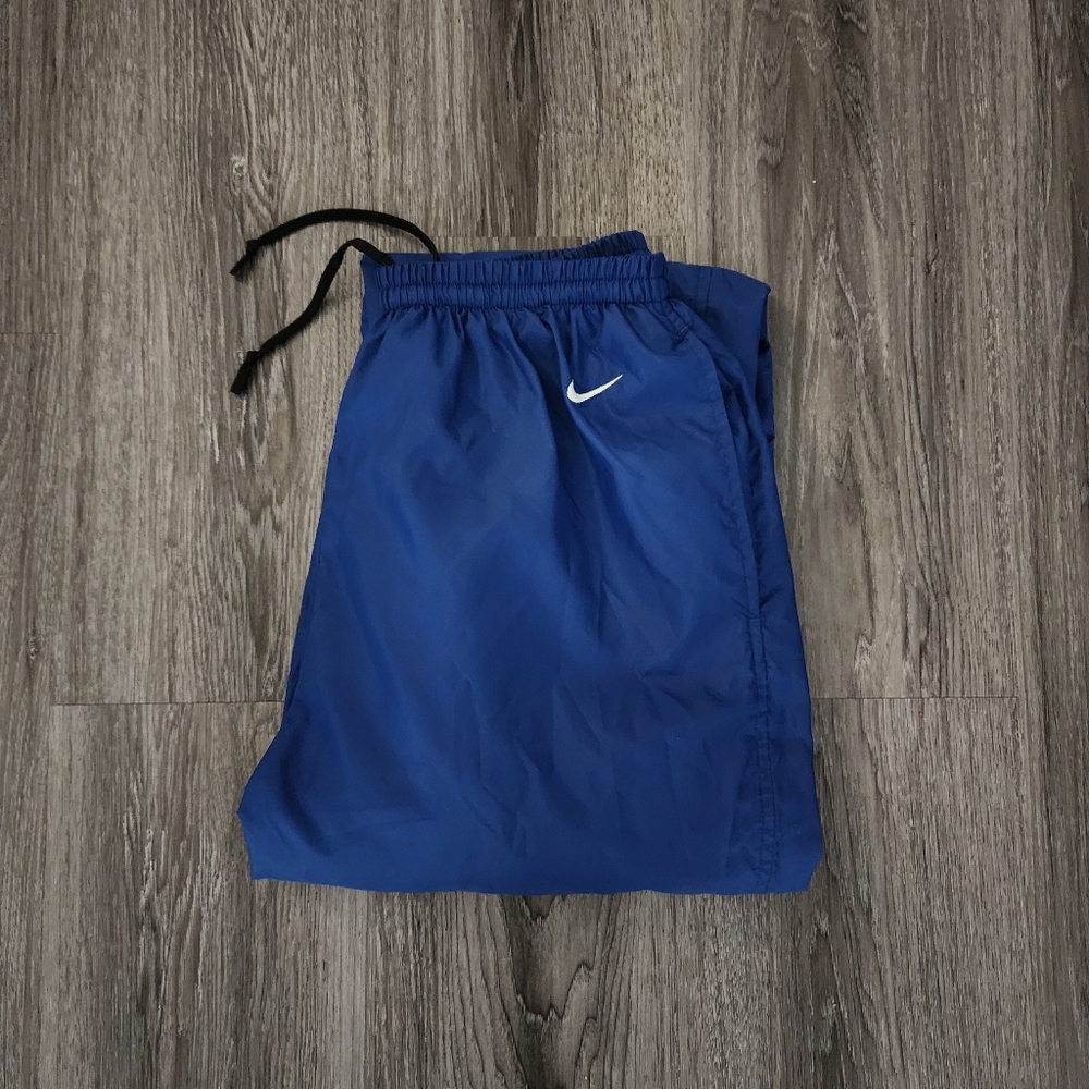 Vintage x 90s Nike Swoosh Waist Line Men's Track Pants